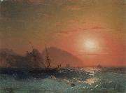 Ivan Aivazovsky, View Of The Ayu Dag Crimea